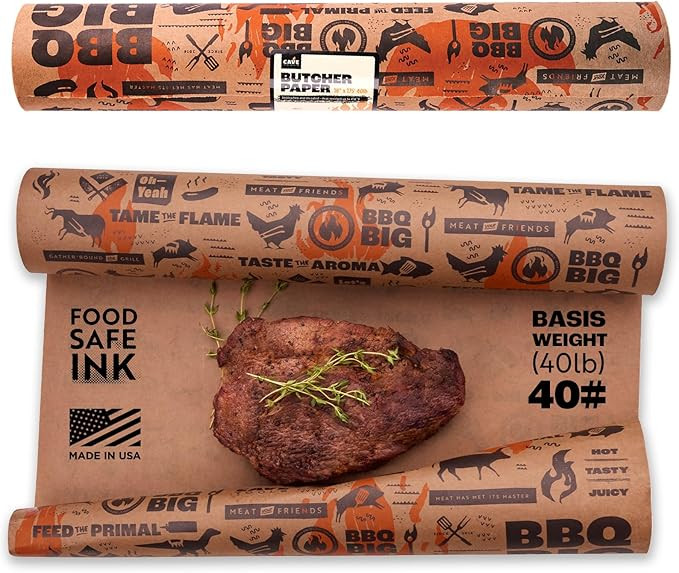 Cave Tools Premium Brown Butcher Paper Roll for Smoker - 18 inches x 175 feet, Made in USA - BBQ ... | Amazon (US)