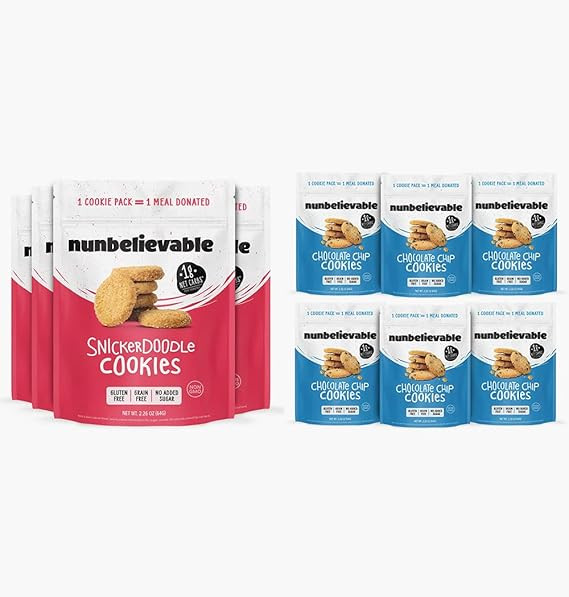 Combination 4-6pk Snickerdoodle + Chocolate Chip Bundle | Amazon (US)