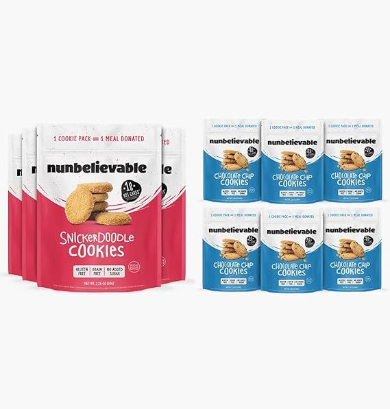 Combination 4-6pk Snickerdoodle + Chocolate Chip Bundle | Amazon (US)