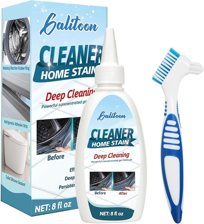 Mold Stain Cleaning Gel, Washing Machine Cleaner for Washing Machine Seal, Refrigerator Strips, B... | Amazon (US)