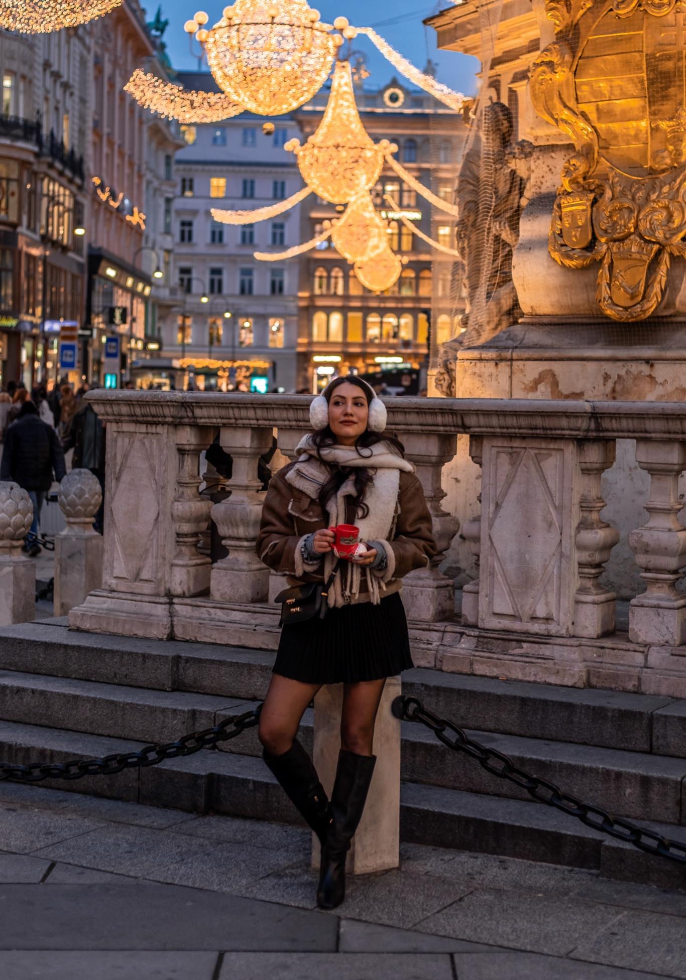 Wrapped up warm and cosy for Christmas in Vienna 

#LTKtravel #LTKeurope #LTKwinter