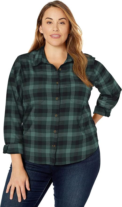 Carhartt Women's Rugged Flex Hamilton Shirt (Regular and Plus Sizes) | Amazon (US)