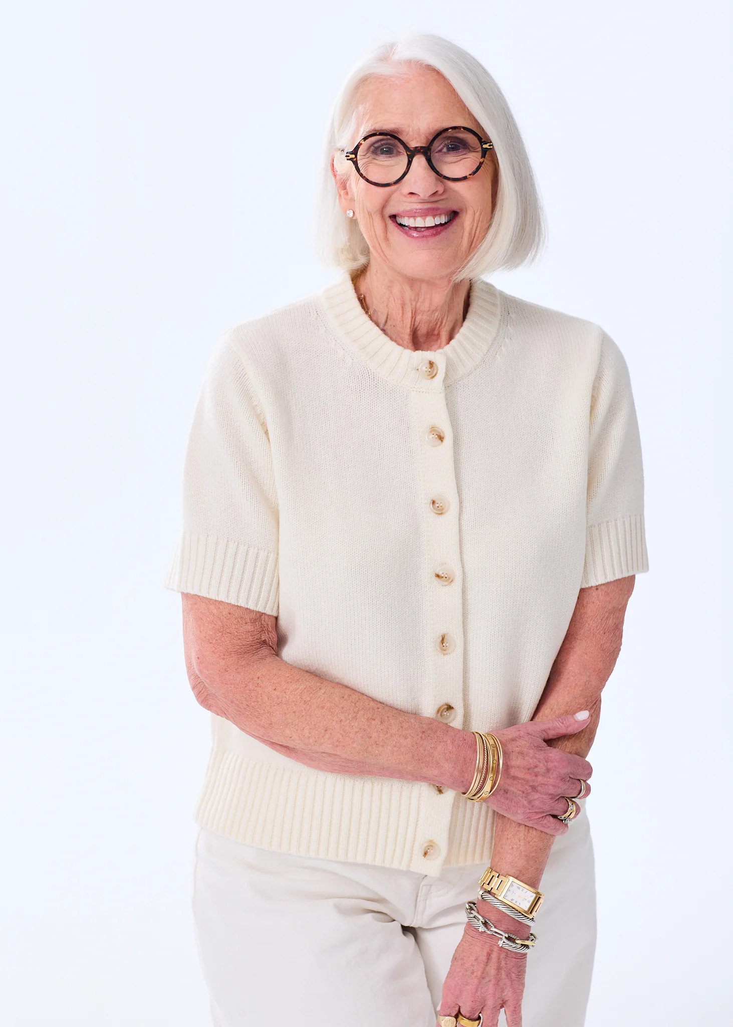 The Short Sleeve Cardigan | Alice Walk