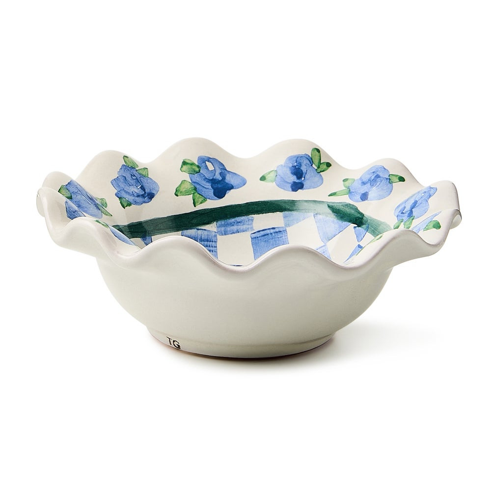Megan Stokes Fluted Berry Bowl | MacKenzie-Childs