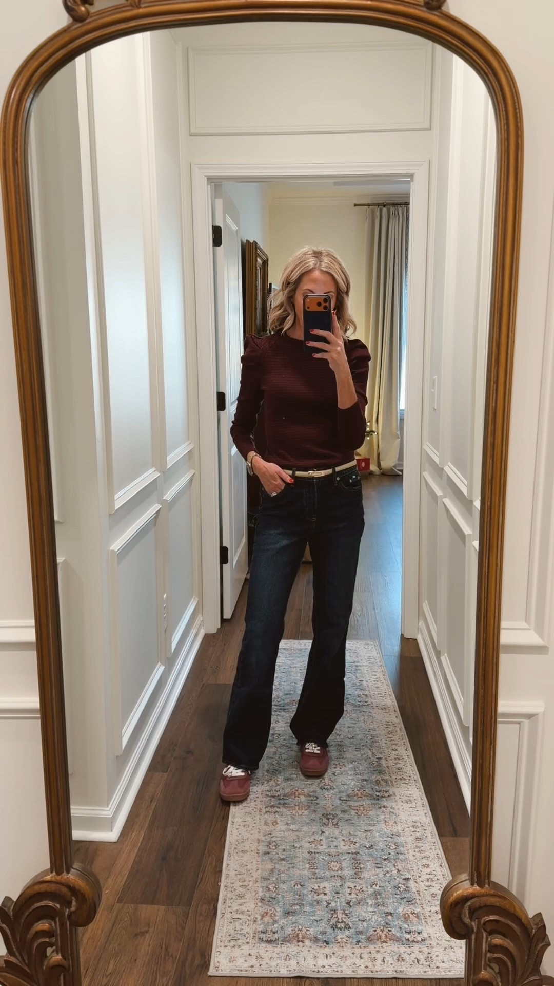 This cute puff sleeve top is only $15… and the sneakers are still in stock. Also only $15. Favorite Walmart jeans the mid rise boot cut size 0  ~ on sale $20 

#LTKHoliday #LTKdayinmylife #LTKgrwm