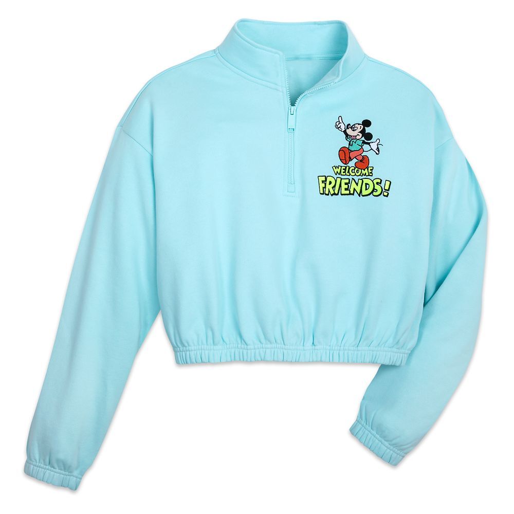 Mickey Mouse Crop Pullover for Women | Disney Store