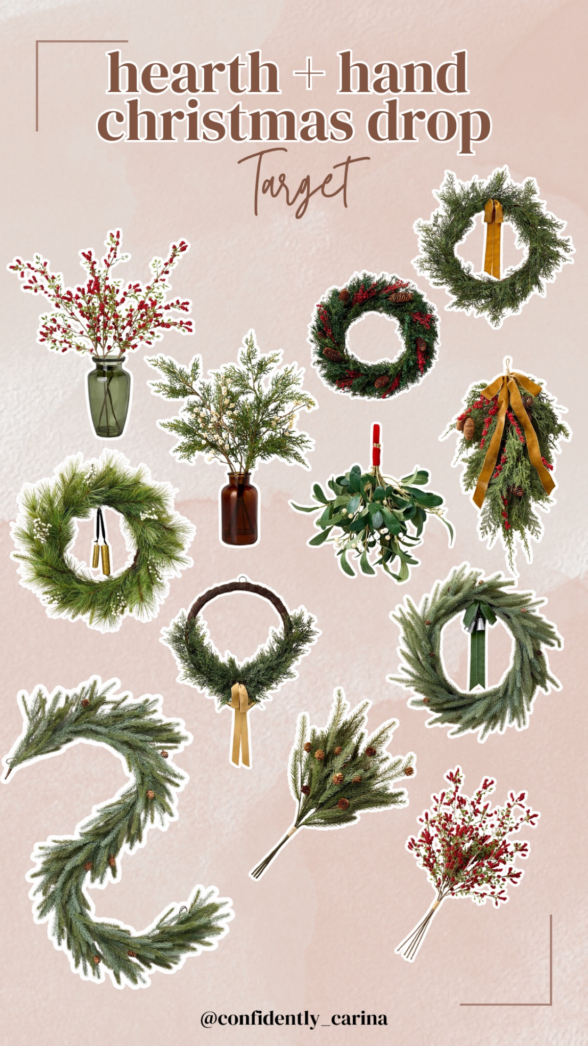 Sharing all of the new hearth & hand Christmas greenery at Target!

#LTKFindsUnder50 #LTKHoliday #LTKHome