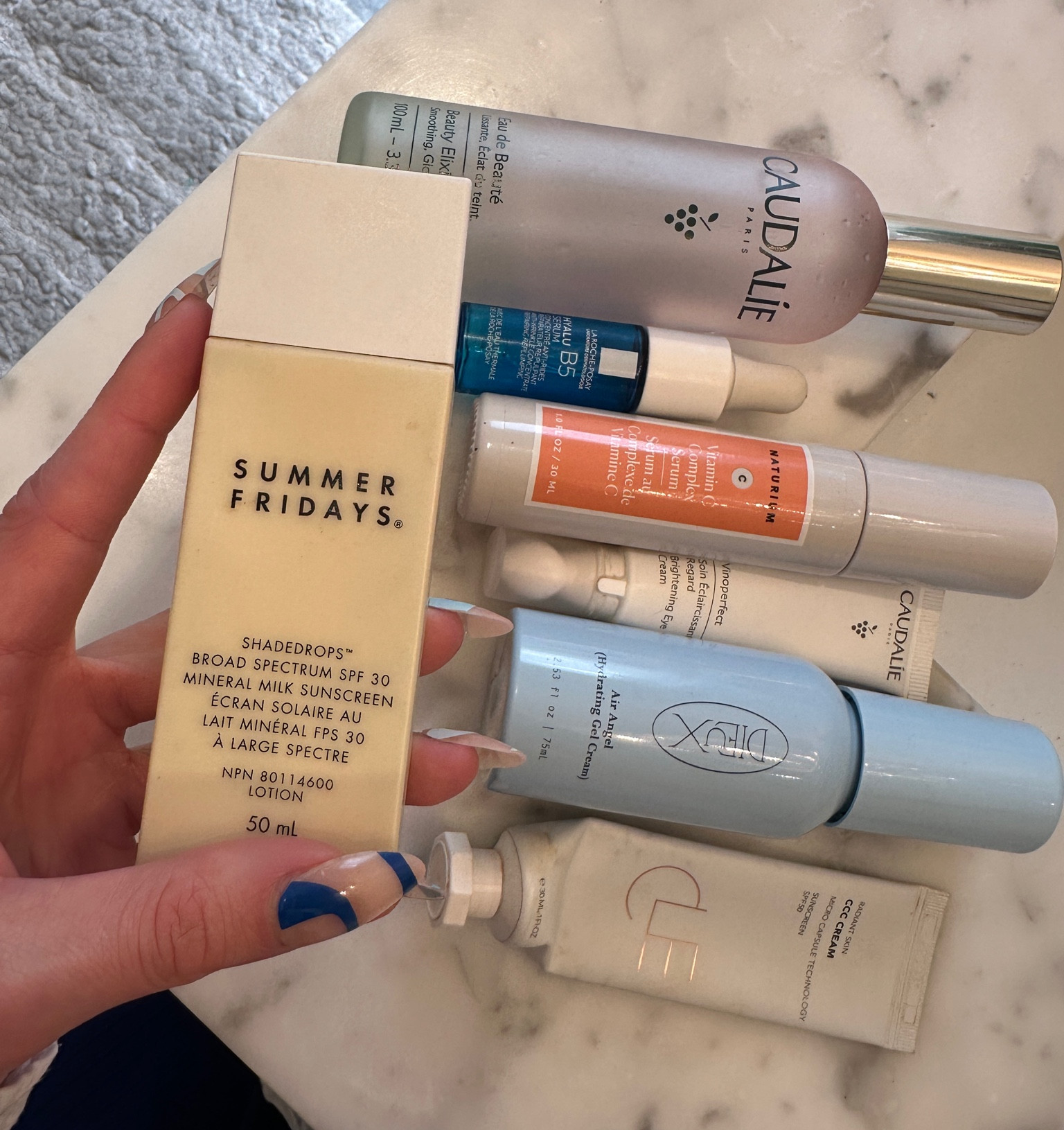 Today’s morning skincare routine. I always wear a sunscreen under my tinted sunscreen because with a tinted product I wouldn’t be applying enough for it to be effective. 😎🧴

The Dieux product is available through Sephora in the USA or on Dieux’s website for us Canadians 🙃🥲

#LTKfindsunder50 #LTKbeauty #LTKSeasonal