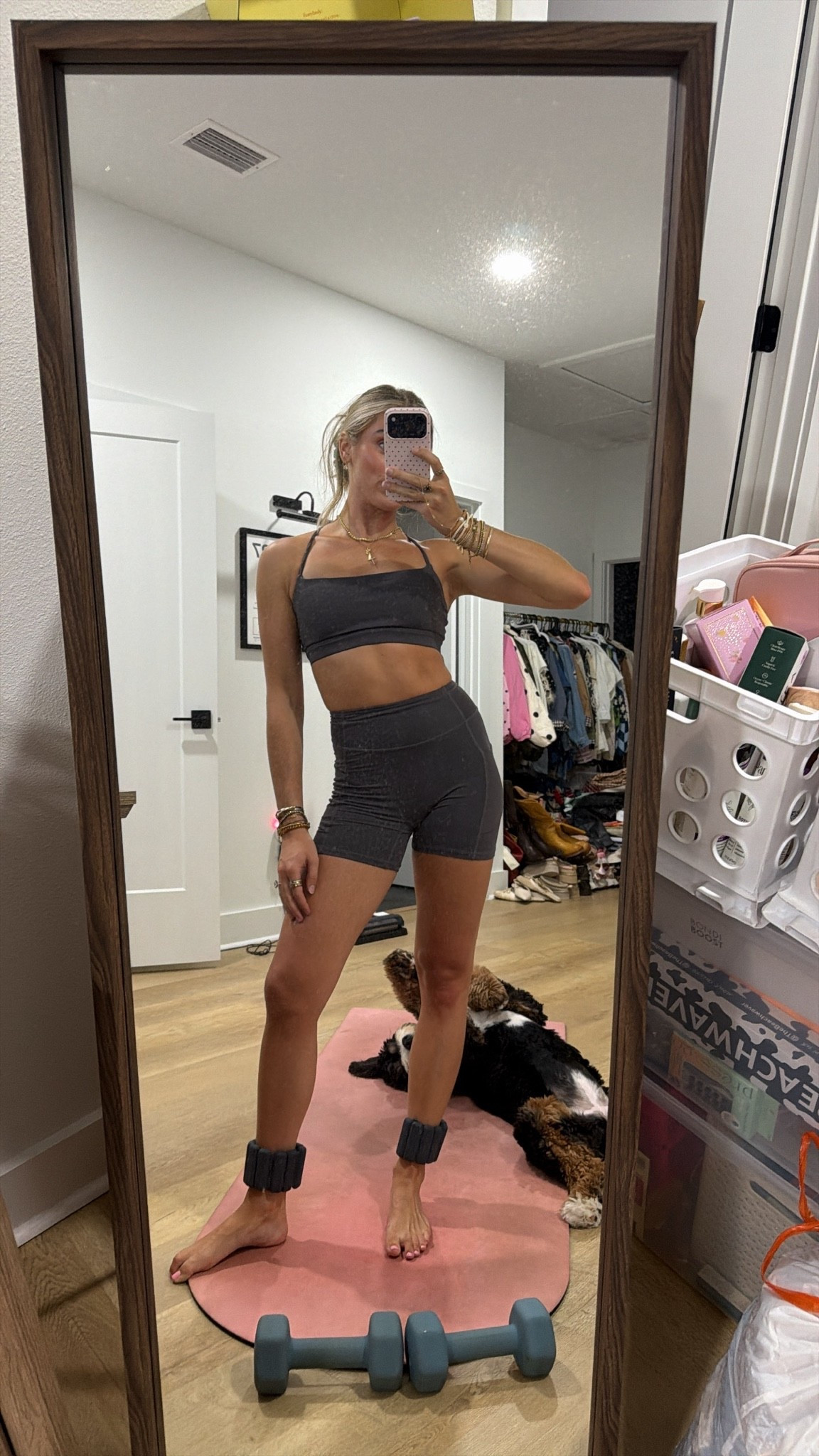 Amazon size XS OMKAGI 2 Piece Workout Sets for Women Open Back Padded Sports Bras Booty Shorts with Pockets Gym Outfits

#LTKfitnessgoals #LTKootd #LTKActive