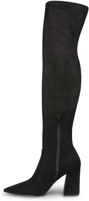 Amazon.com | Steve Madden Women's Huntley Ankle Boot, Black, 7.5 | Shoes | Amazon (US)