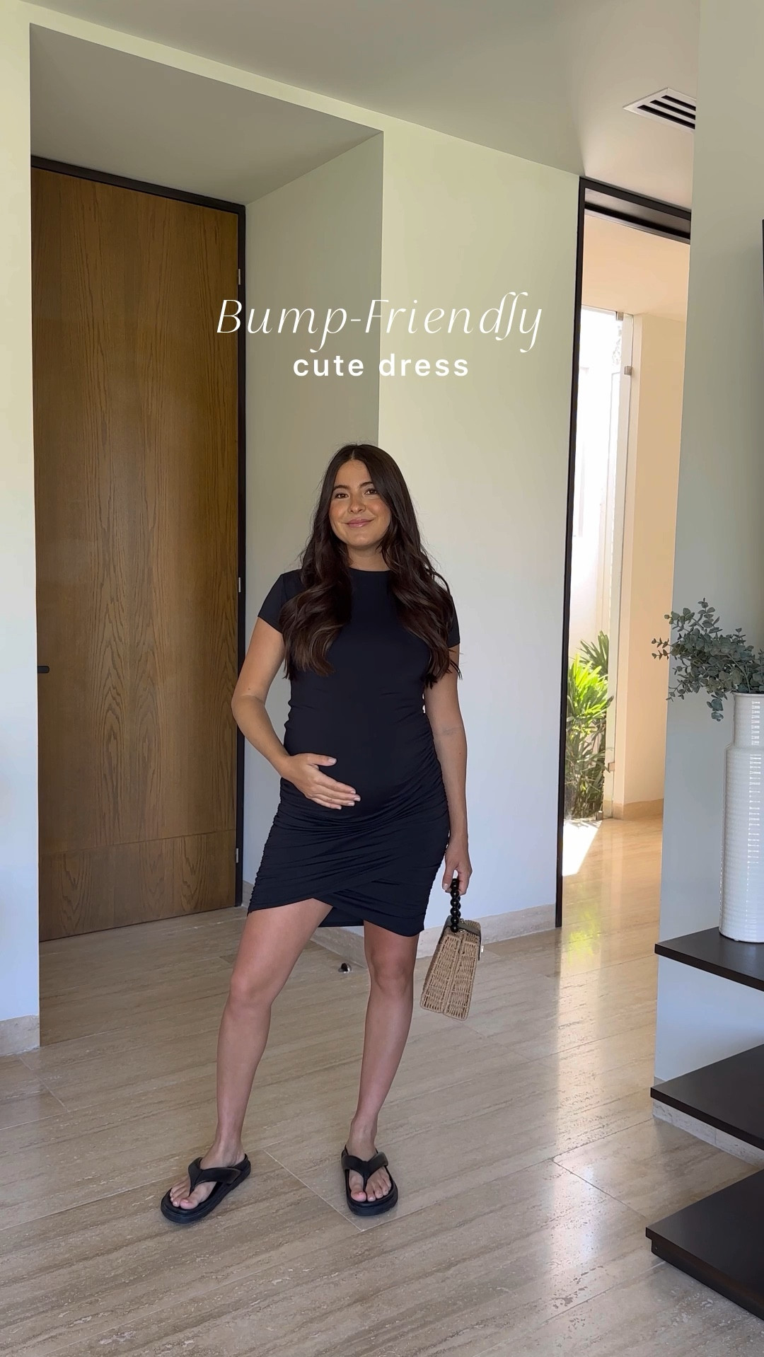I’m 25 weeks pregnant. Pre-pregnancy size was a M but sized up to a L for the bump! Super comfy and stretchy.

Tengo 25 semanas de embarazo. Mi talla antes del embarazo era M y compré talla L! Muy cómodo y elástico. 

#LTKbump #LTKfindsunder100 #LTKsummer #LTKseasonal pregnancy, pregnancy shoot, maternity clothes, maternity, bump friendly, bump-friendly, pregnancy 
