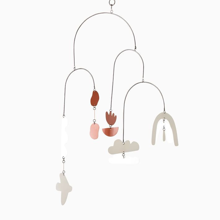 Sarah Sherman Samuel Rainbow & Clouds Mobile | West Elm (US)