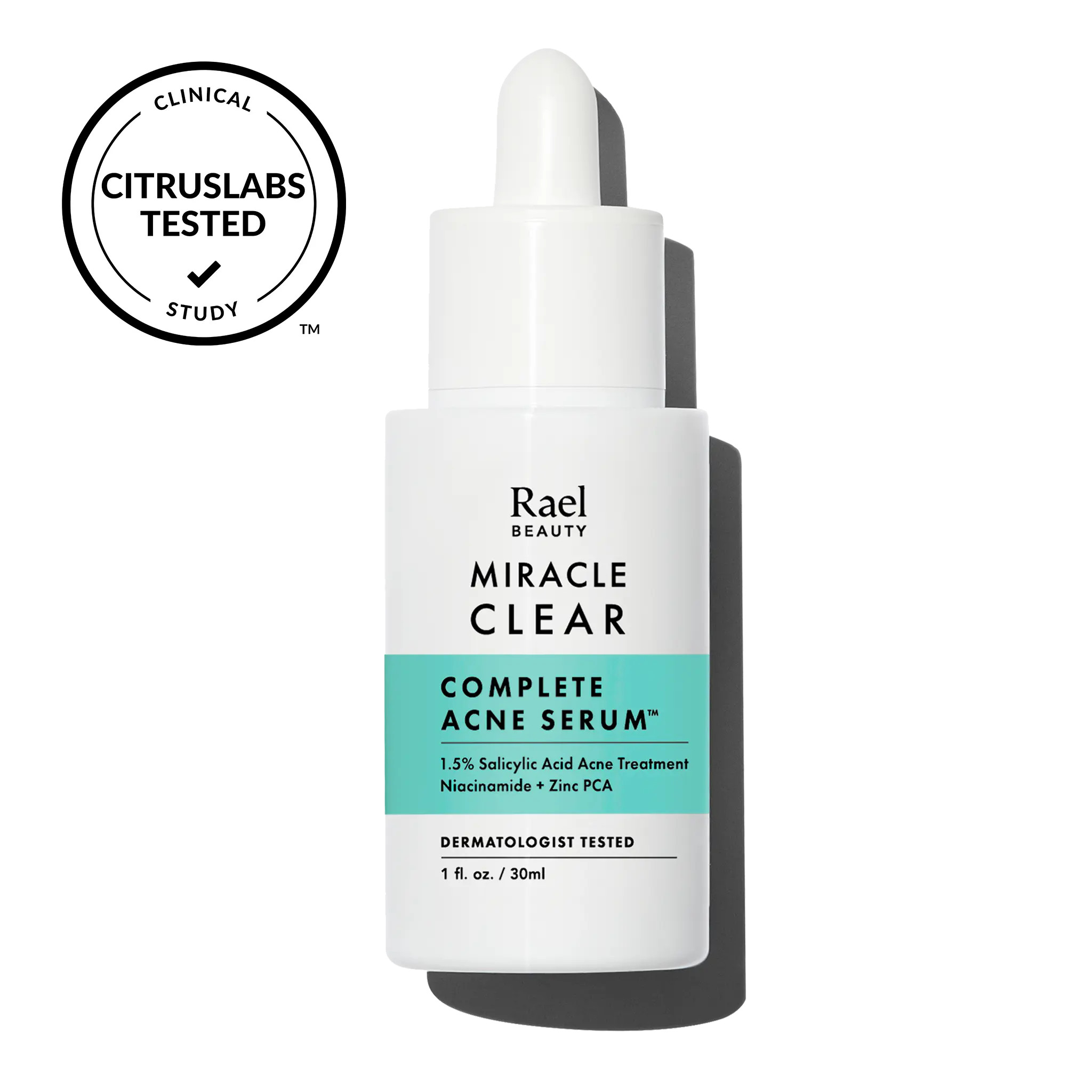 Miracle Clear Complete Acne Serum | Rael | Rael