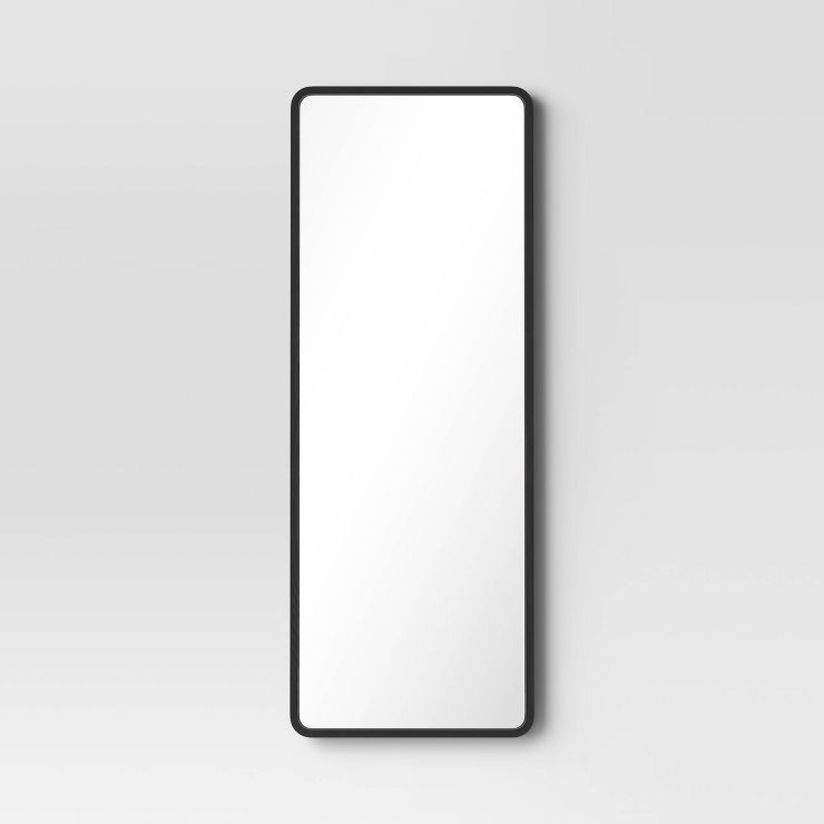 22" x 60" Rounded Corner Wood Leaner Mirror - Threshold™ | Target