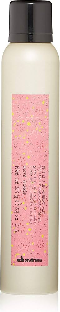 Davines This Is A Shimmering Mist, No Hold Shine & Gloss Spray - Adds Instant Shine & Velvety Fee... | Amazon (US)