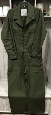 mens 44R Green military UTILITY COVERALL uniform jumpsuit Work 8405-01-462-4320 | eBay US