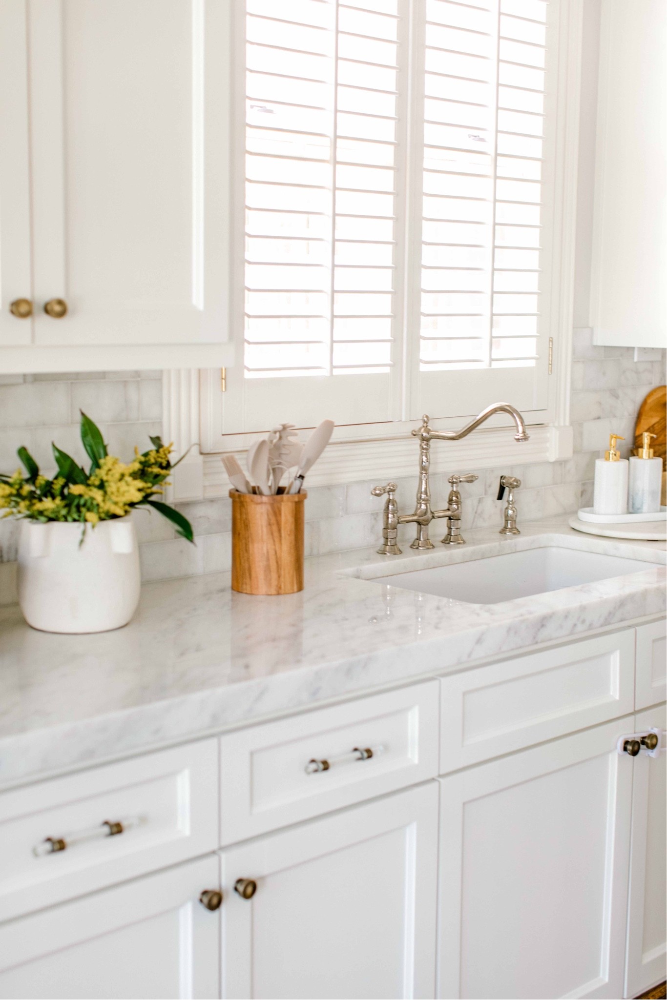 Polished nickel bridge faucet Kingston brass bridge faucet with sprayer On sale￼

#LTKsalealert #LTKstyletip #LTKhome