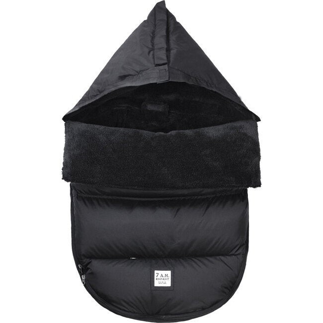 7AM Enfant | Plush Pod, (Black, Size 0-18M) | Maisonette | Maisonette