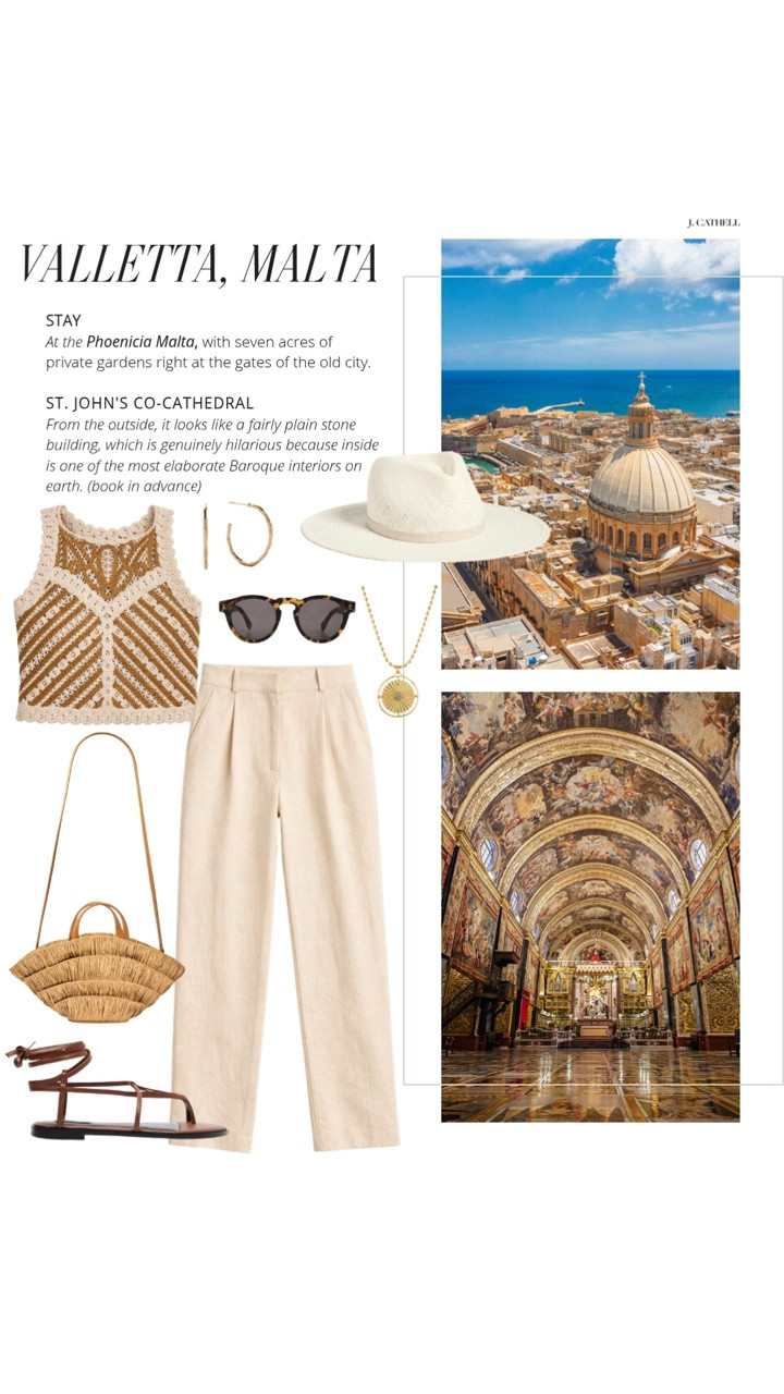Okay but… why is no one talking about Malta? 🇲🇹✨

While everyone’s headed back to the usual spots, this tiny Mediterranean island is quietly having a major moment—think the bluest water, incredible food, and endless history (and yes, it’s officially trending for 2026 👀).

And if you’re doing Malta, you’re doing it right—Sicily is just a quick hop away, so we’re turning it into a full 10-day, multi-stop dream itinerary with one sailing day you’ll never forget.

Save this for your next trip and tap to shop the looks I’d pack for it all. 🤍🌊 

 #Malta #SicilyTravel #EuroSummer #TravelStyle #VacationInspo #

#LTKTravel #LTKootd #LTKOver40