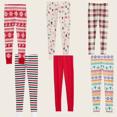 Thermal Pj Leggings for women. Super cute for matching sets for the holidays. 

#LTKSeasonal