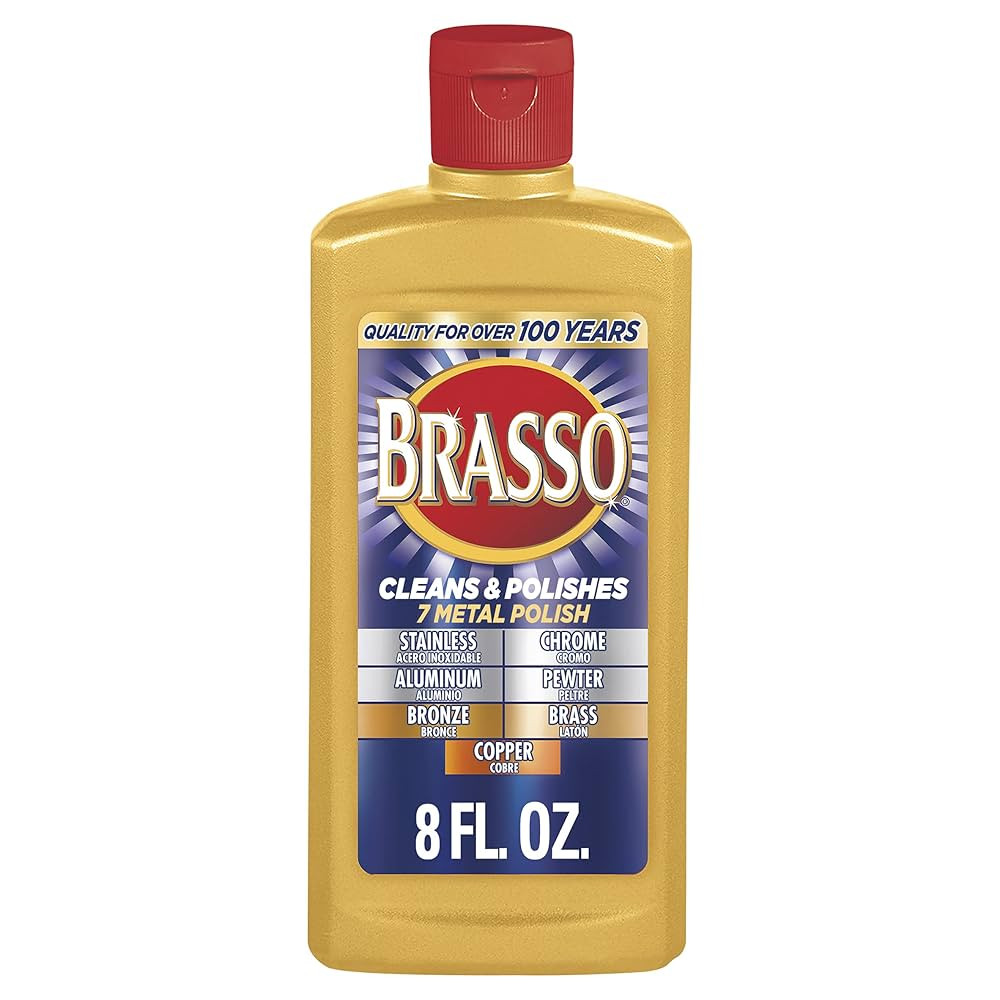 Brasso Multi-Purpose Metal Polish, 8 oz | Amazon (US)