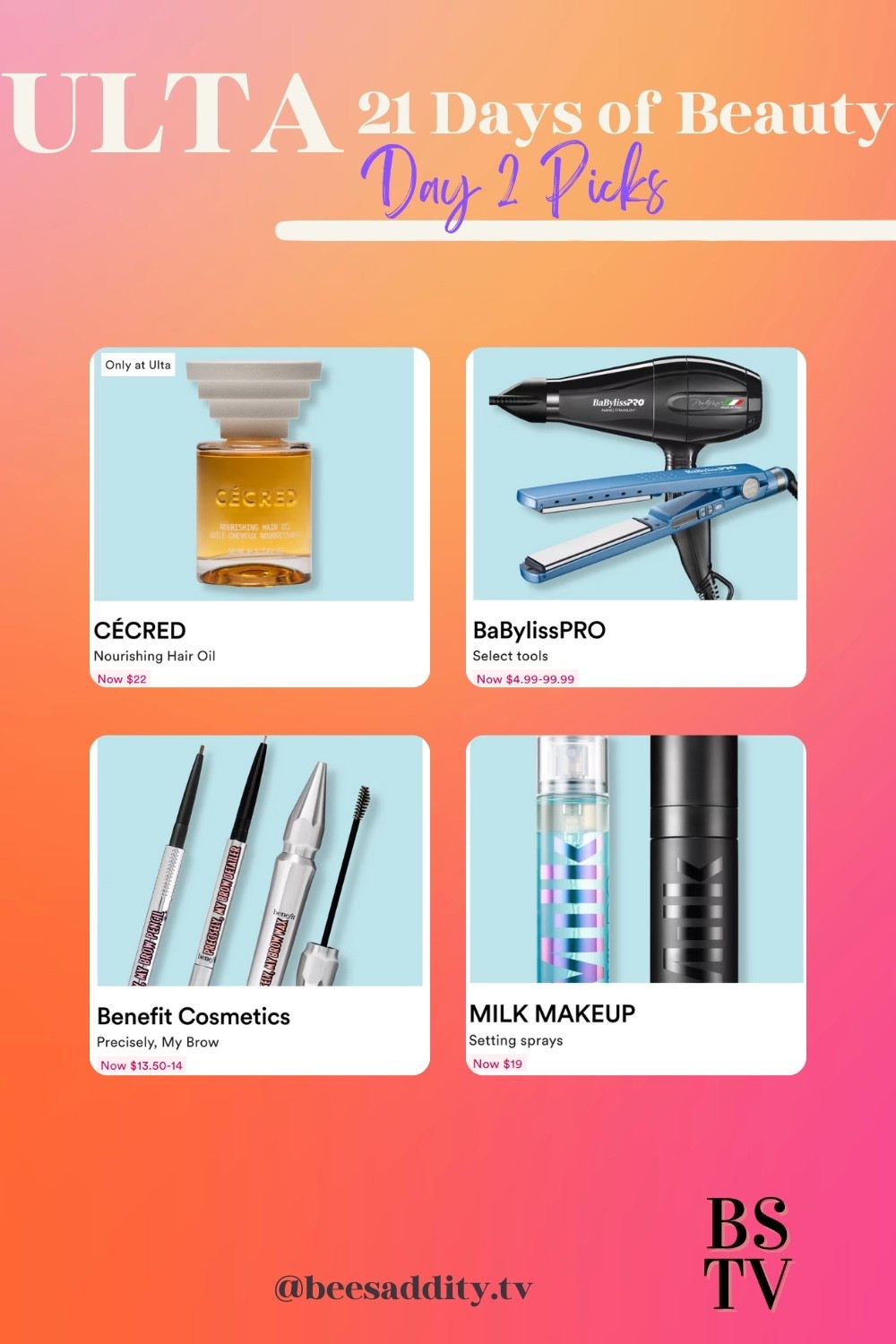 my beauty picks for day 2 of ULTA’s 21 days of beauty | all are 50% off today ONLY



#LTKBeauty #LTKFindsUnder50 #LTKSeasonal