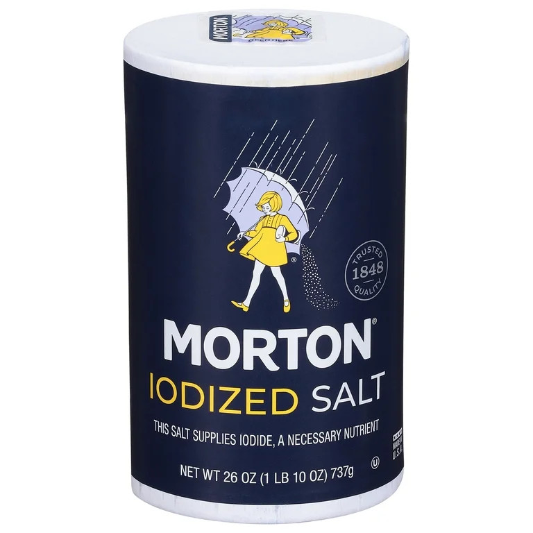 Morton Iodized Salt, Table Salt, 26 Oz | Walmart (US)