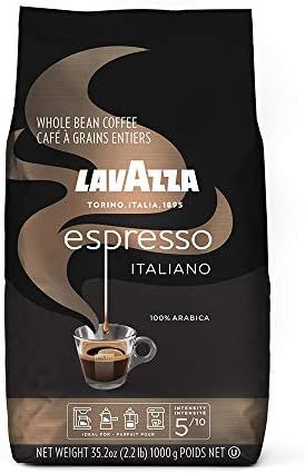 Lavazza Espresso Italiano Whole Bean Coffee Blend, Medium Roast, 2.2 Pound Bag (Packaging May Var... | Amazon (US)