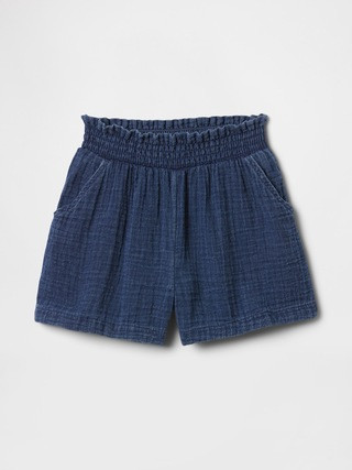 Baby & Toddler Crinkle Gauze Pull-On Shorts | Gap (US)
