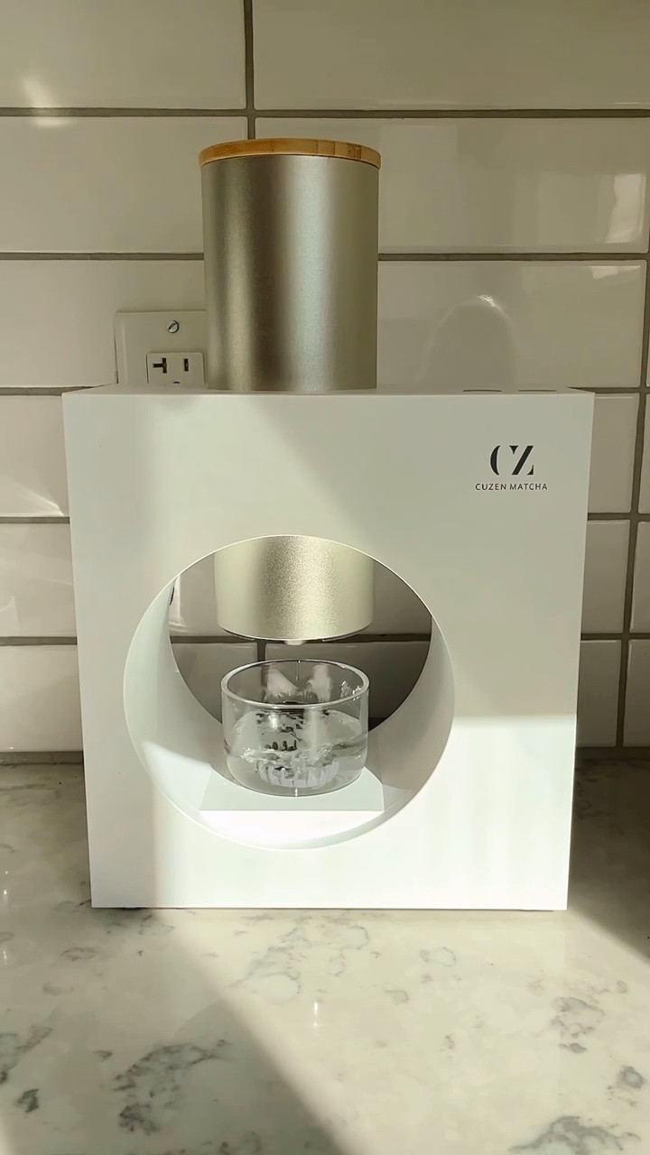 My daily matcha made with Cuzen Matcha! This machine is a staple in my kitchen and makes an amazing gift for any matcha lover!🍃

#LTKhome #LTKFind