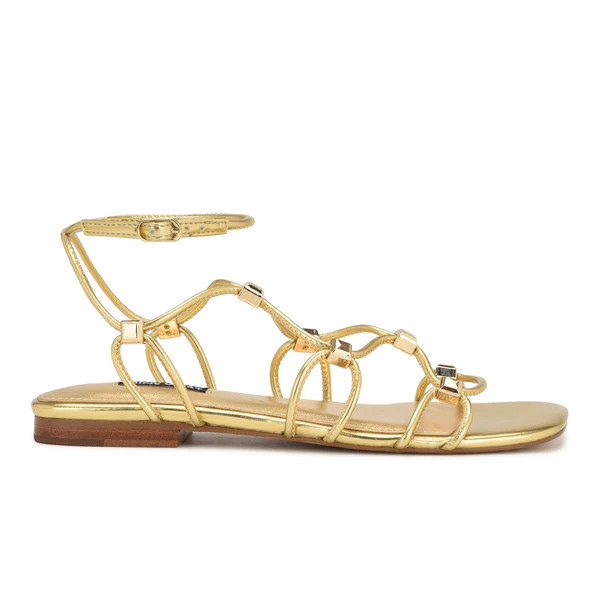 Majah Strappy Flat Sandals | Nine West (US)