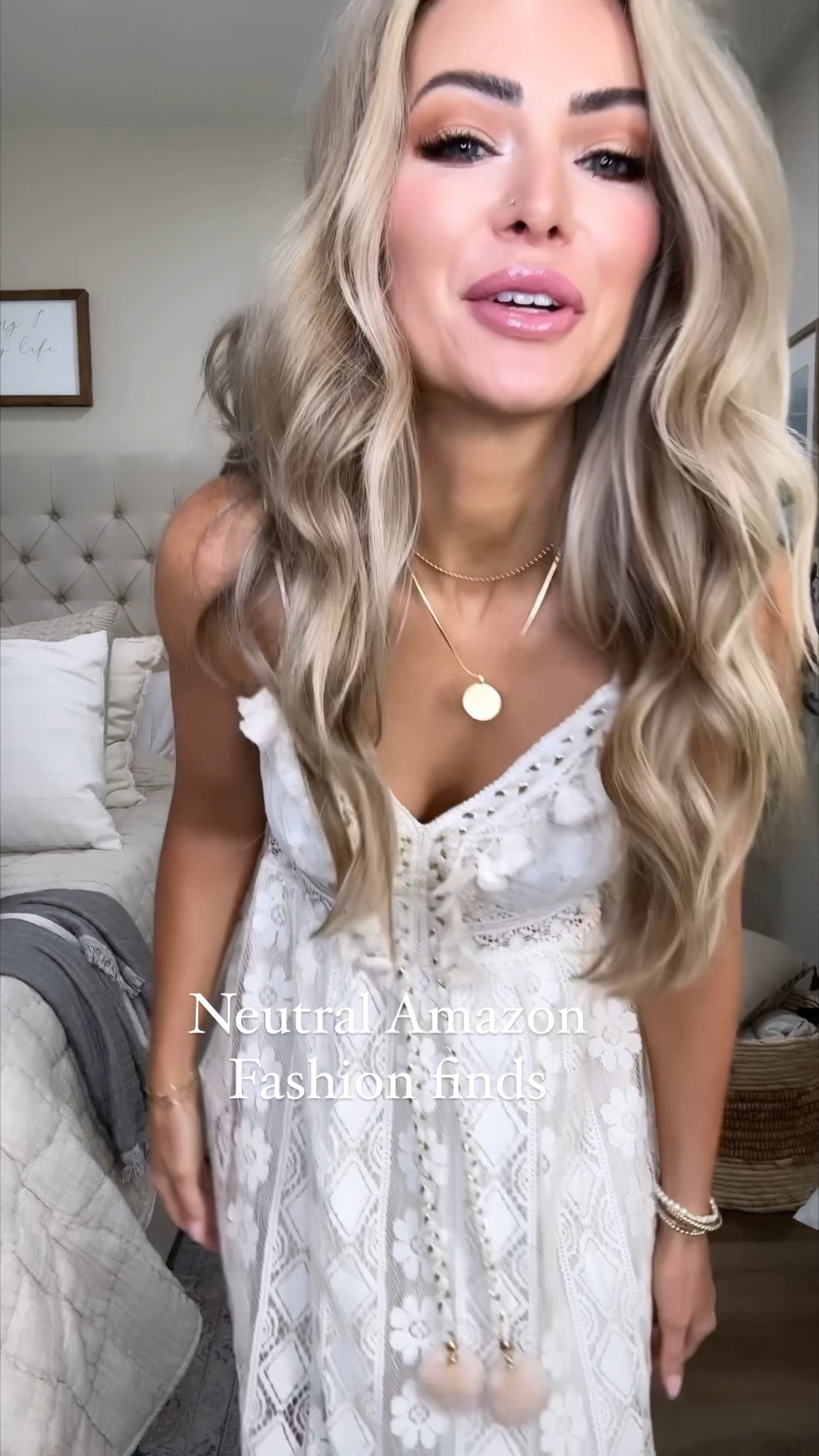 Neutral boho vibes in this Amazon fashion haul! 💫 Loving this stunning boho dress, perfect for family photos 🌸 which Amazon find is your favorite? #AmazonFashion #NeutralFinds #BohoVibes #familyphotos

Size small in both dresses, small top, small jacket 
Size 26 shorts 

#LTKFind #LTKsalealert #LTKunder50