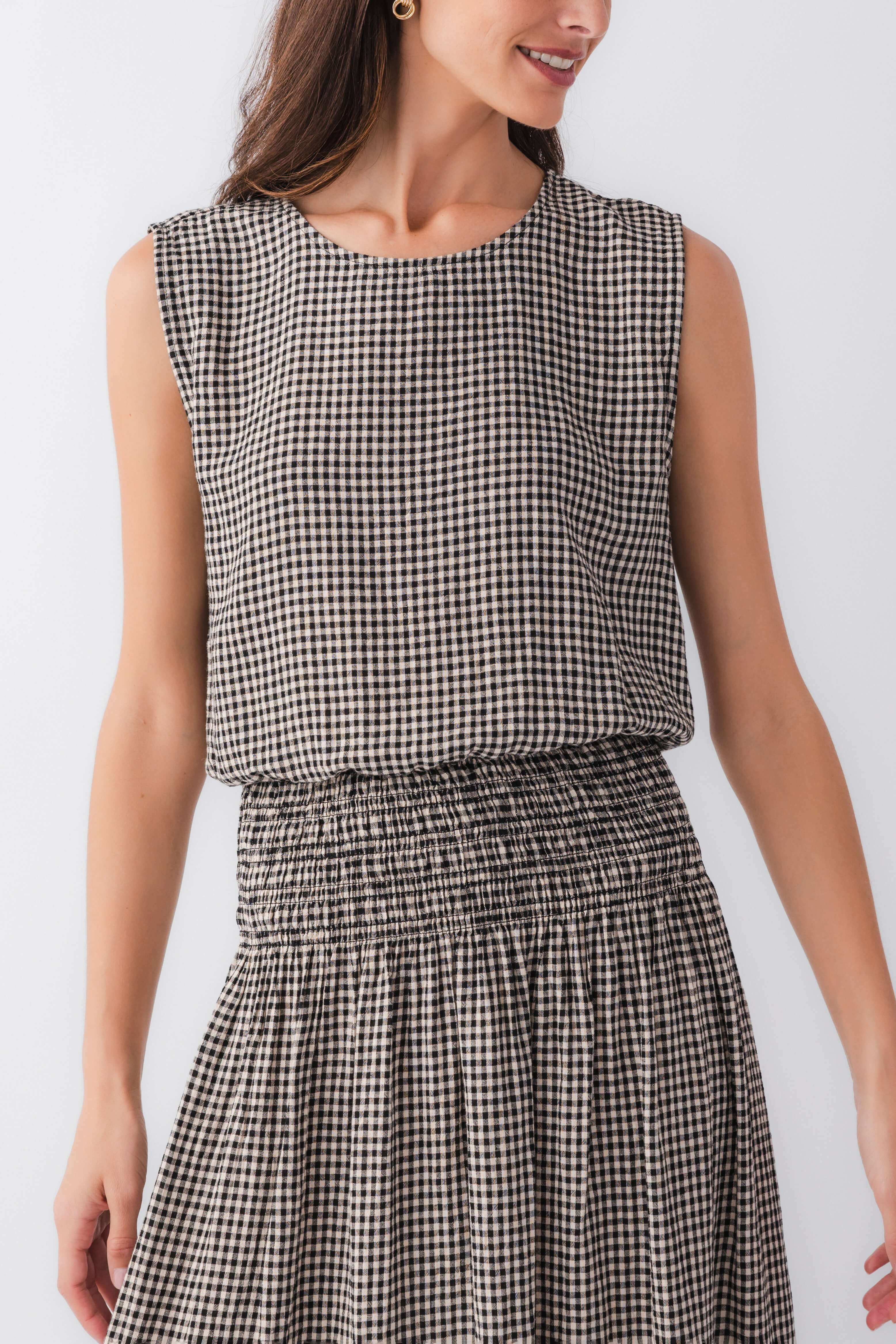 Z Supply Merit Gingham Top | Social Threads