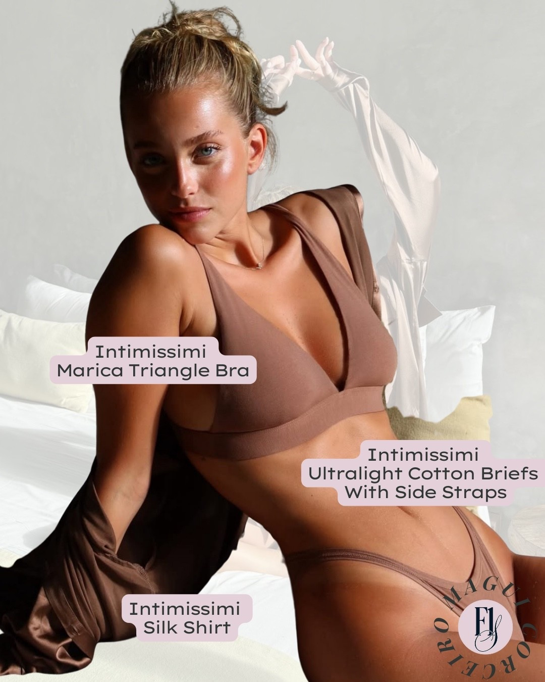 Magui Corceiro keeping it light in Bali with Intimissimi’s Ultralight Cotton collection. Easy pieces made for warm days and slow mornings ☀️ 

#MaguiCorceiro #Intimissimi #UltralightCotton #F1Styled #BaliVacation #F1WAGStyle #WAGStyle #f1wag #f1wagfashion #landonorris #LTKstyle #HolidayStyle #IslandLook #SummerWardrobe