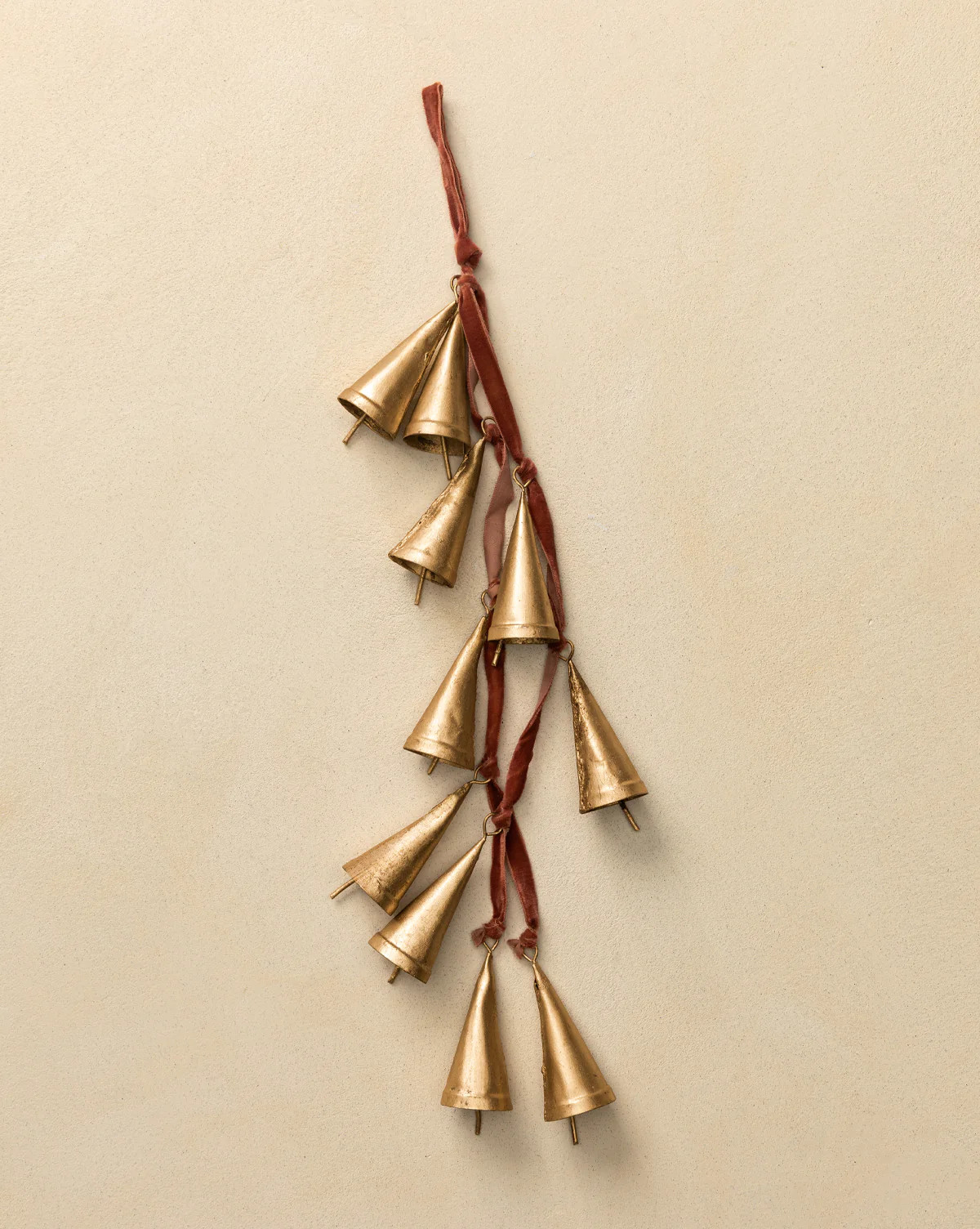 Bells on Velvet Ribbon Door Hanger | McGee & Co. (US)