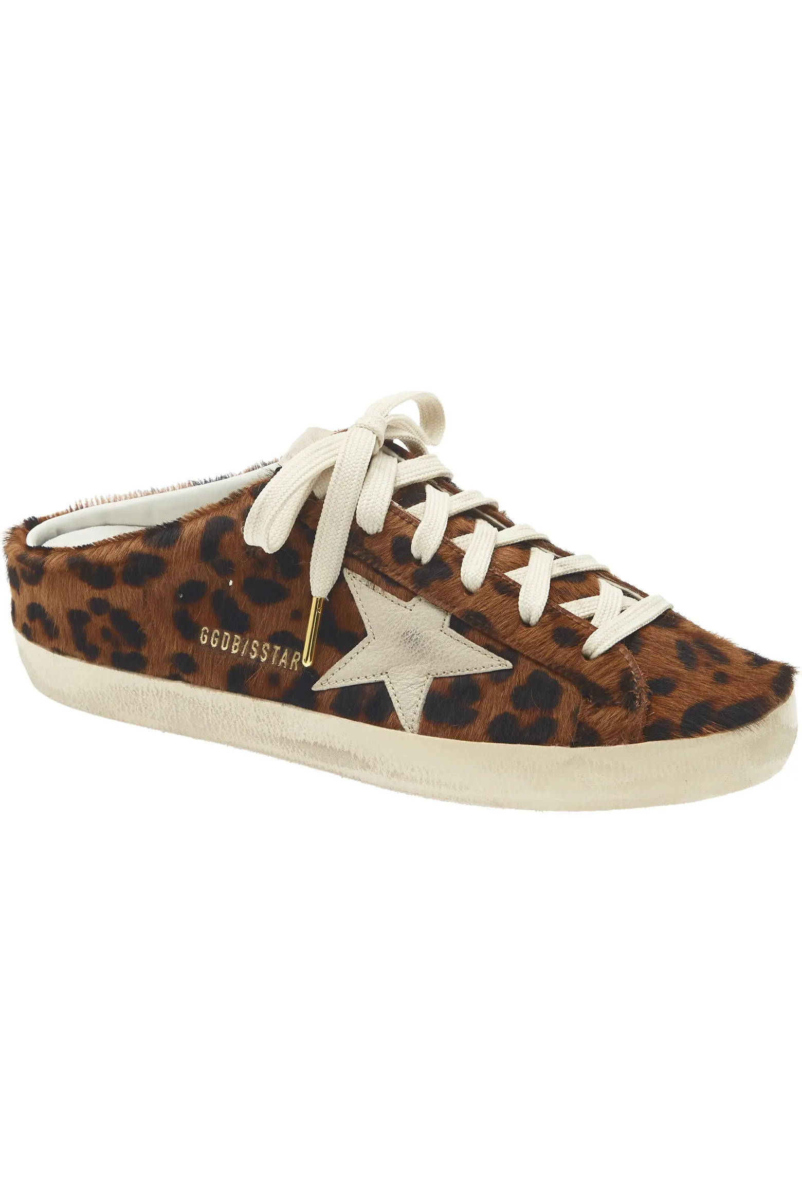 Golden Goose Super-Star Sabot Genuine Calf Hair Mule Sneaker (Women) | Nordstrom | Nordstrom