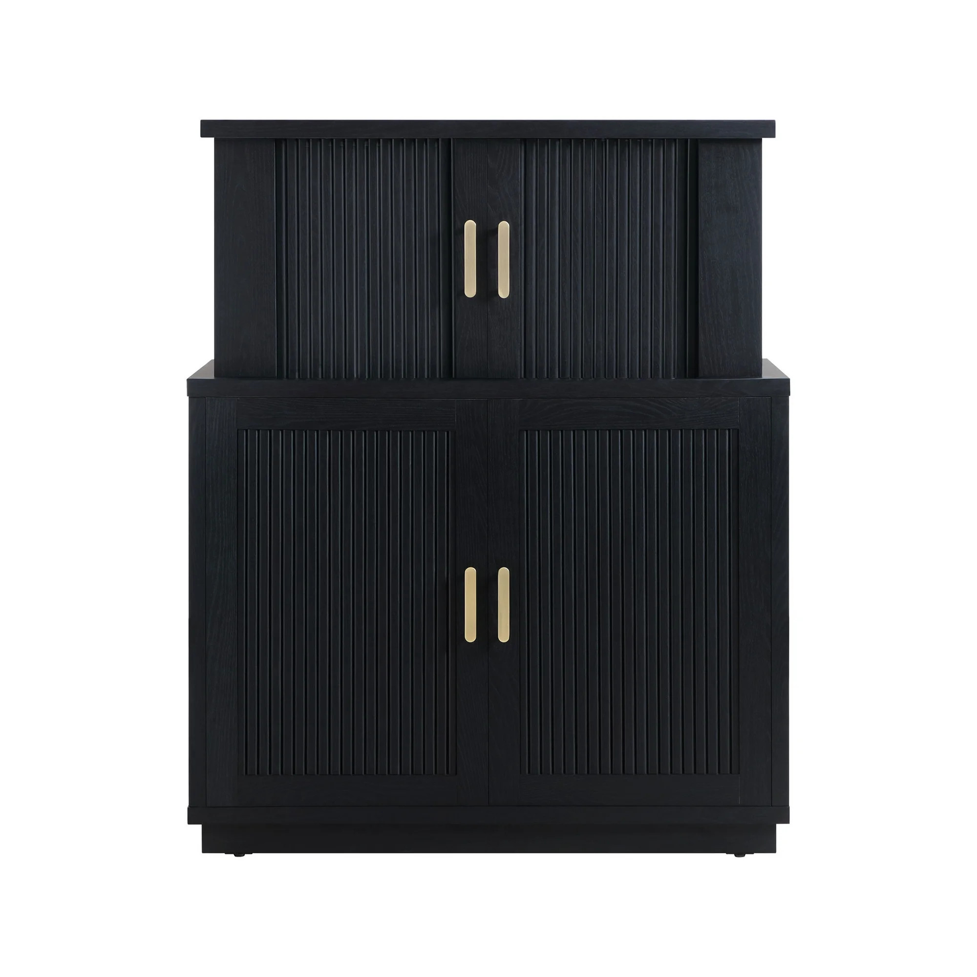 Beautiful Drew Bar Cabinet by Drew Barrymore, Black Finish | Walmart (US)