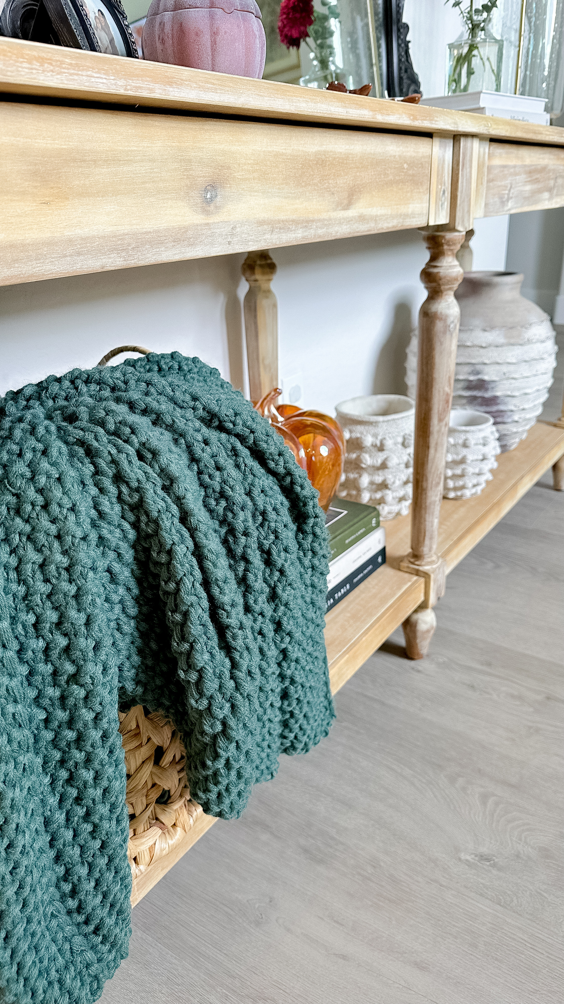 Gave our large console table a fall makeover! 🍁🍂 Loved layering in warm textures and seasonal pieces — and just spotted that this table is on sale now! Perfect time to add a little extra charm to your space. 

.
.
.

.

#falldecor #homeinspo #cozyhome 
.
.


Home Sweet Home | Fall Styling | DIY Home Decor | DIY Home Hacks | Girly | DIY Crafts | Home Crafts | Fall Inspo | Easy DIY | DIY Tutorial | Home Decor Ideas | Autumn Decor | Fall Decor | New Home | Homeowner Era | Mom Life | Motherhood Unplugged | Real Motherhood | Fall Aesthetic | Console Table | Everett Console Table | Console Table Decor | Console Table Styling | Fall Console Table | Fall Console | Fall Console Refresh | LTK Home |

#LTKStyleTip #LTKSeasonal #LTKHome
