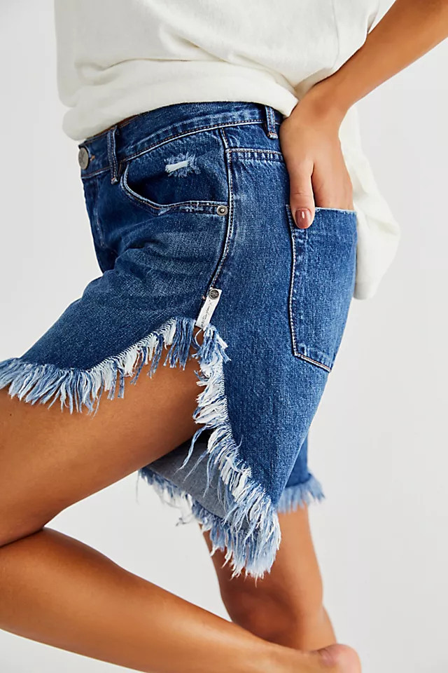 OneTeaspoon Frankies Cut Off Shorts | Free People (Global - UK&FR Excluded)