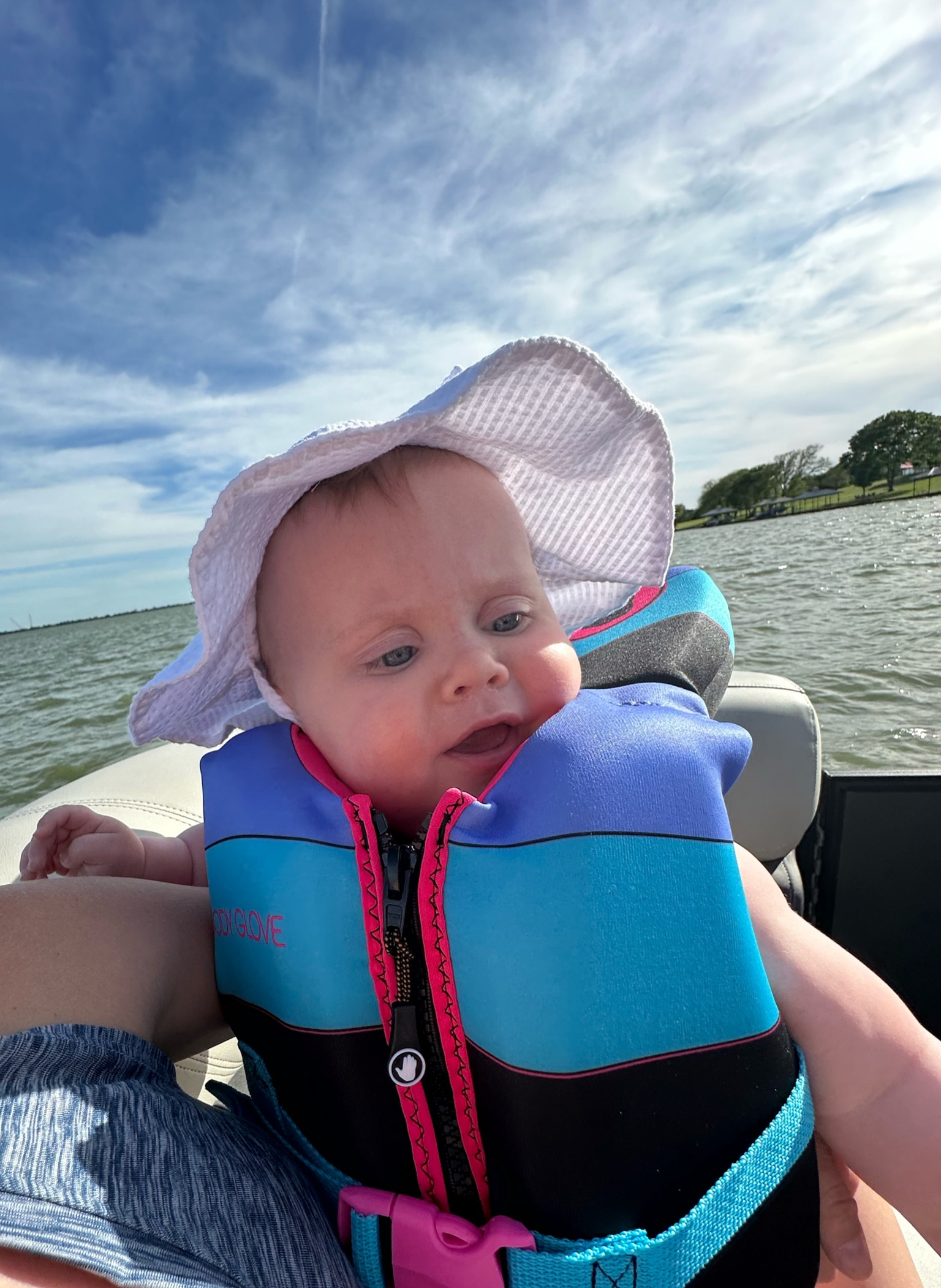 Lake days🩷

Baby, lake, boat, summer, life jacket, hat, sunscreen, pontoon boat, baby on boat, baby girl 

#LTKBaby #LTKSeasonal #LTKKids
