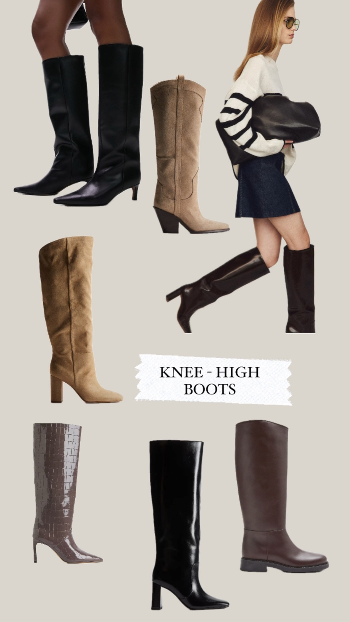 The best knee high boots for autumn that you can shop right now 🖤

#LTKshoes #LTKireland #LTKautumn