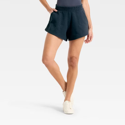 Women's 4" French Terry Flowy Shorts - All In Motion™ | Target