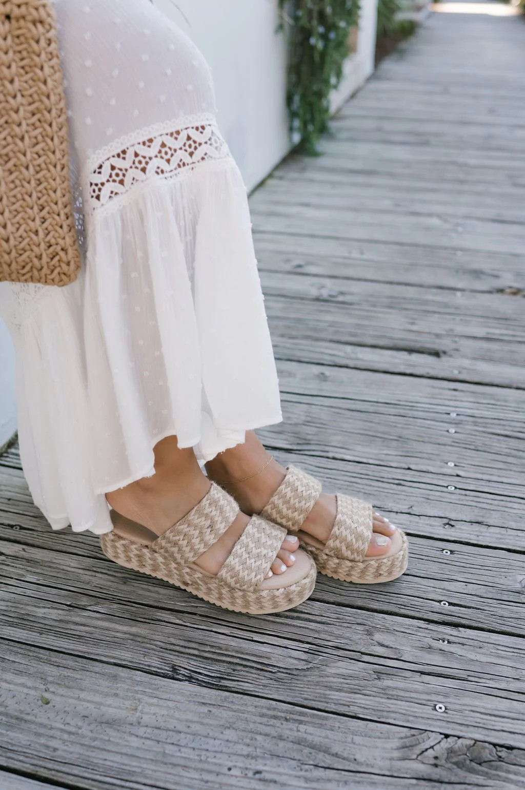 Beach By Matisse Borderline Natural Platform Sandals | Magnolia Boutique