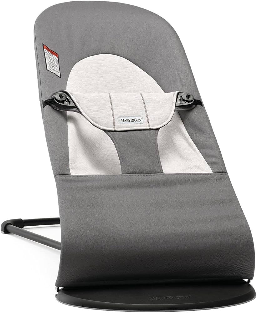 BabyBjörn Bouncer Balance Soft, Cotton/Jersey, Dark Gray/Gray (005084US) | Amazon (US)