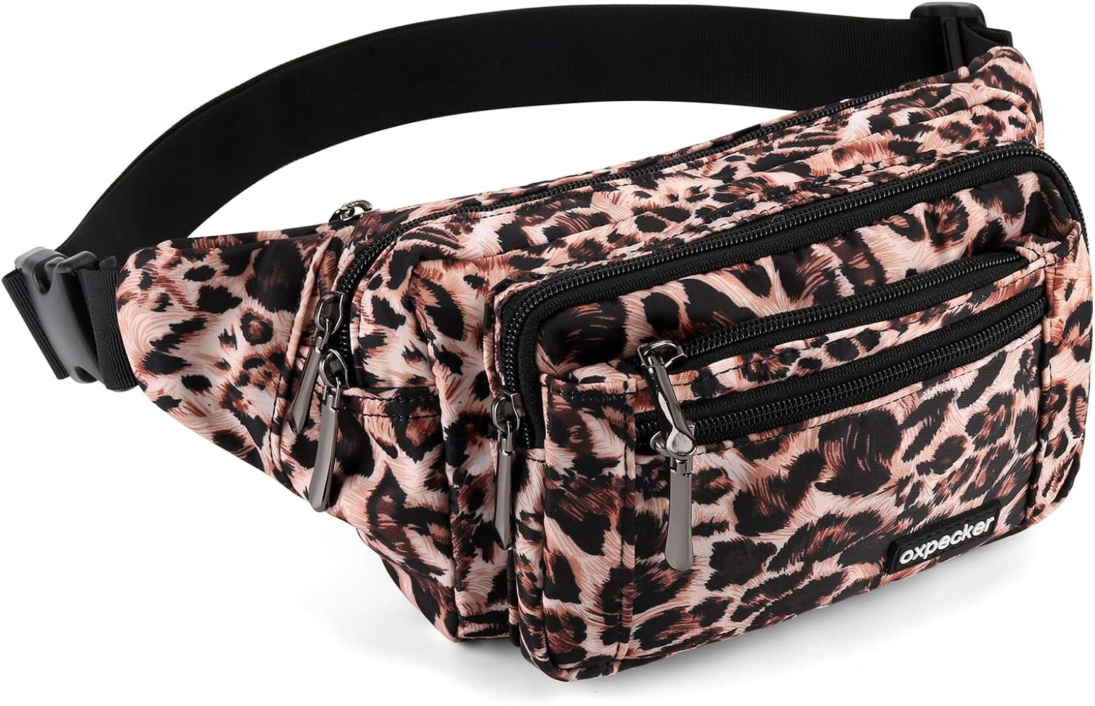 Oxpecker Waist Pack Bag with Rain Cover, Waterproof Fanny Pack for Men&Women, Workout Traveling C... | Amazon (US)