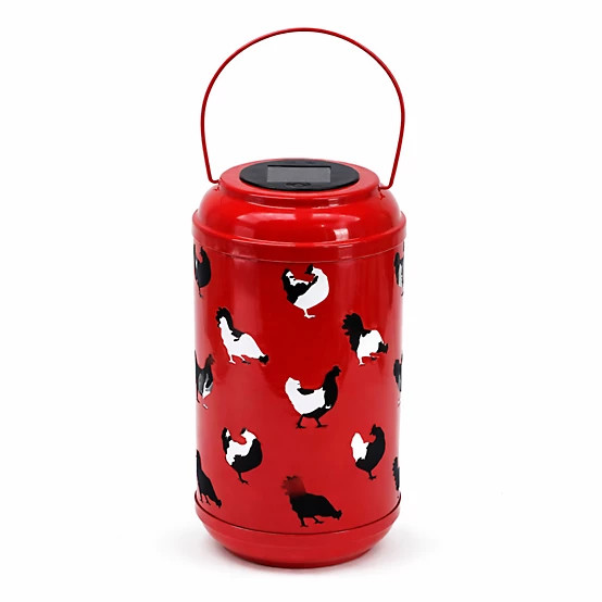 Red Shed  12 in. Solar Chicken Lantern | Tractor Supply