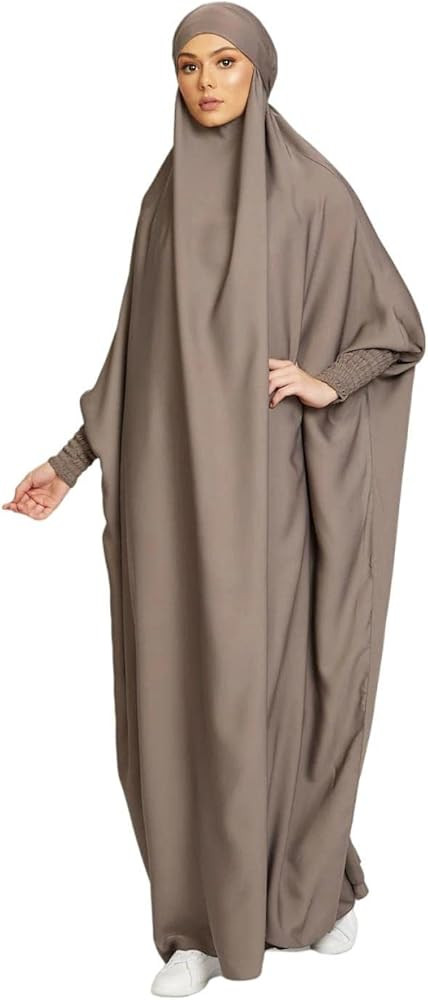 Women Muslim Dress Ramadan One Piece Prayer Garment Hijab Abaya Dubai Islam Robe African Turkey C... | Amazon (US)