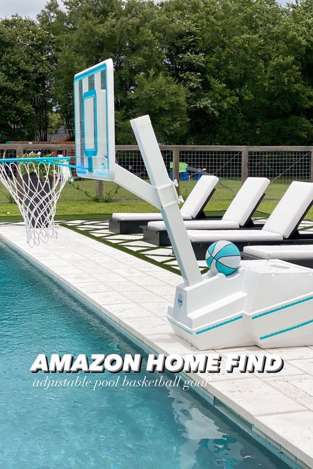 Amazon home find: adjustable pool basketball goal! 

Amazon home, swim, pool, pool
Must haves, pool fun 

#LTKhome #LTKfamily #LTKswim