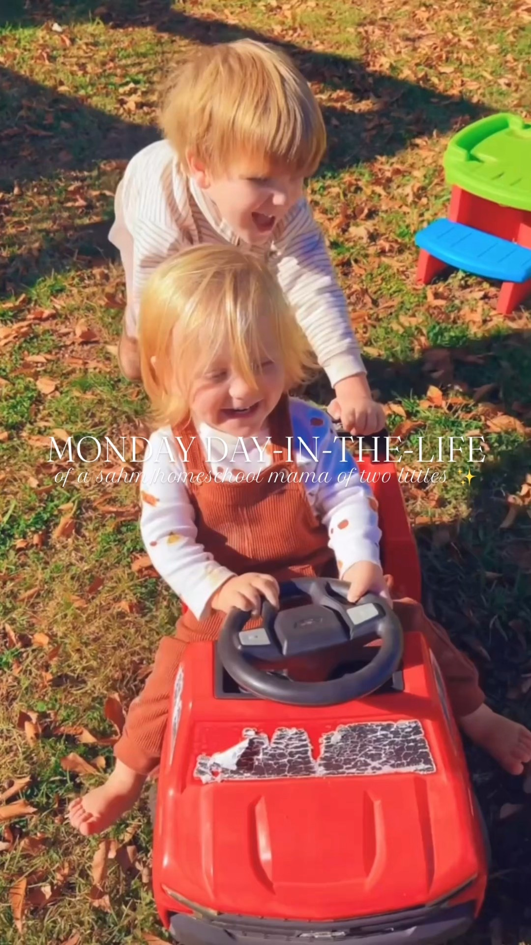 These are the days 🍂🍁✨🫶🏽🌾🤩🖍️📖🎨✏️

I absolutely LOVE our yard and these trees this time of year with the leaves changing!!! 🍂🍃🍁 And goodness….. seeing Judson push his giggling 🤭 little brother 👶🏼 down the little hill through the leaves on this gorgeous 🌞 fall day completely melted my heart!! 🥰✨🌾 It just doesn’t get much cuter than this y’all!! 🛻🫶🏽 #judsonandlevirhett #brotherbesties #builtinbesties #thesearethedays 

Been the sweetest little start to the new “homeschool preschool” week around here 🫶🏽 with letter “I,” number 9, and a transportation unit (Judson is SO excited 🥰)!! 🚙🏎️🚘🚖✈️🚁 Ohhhh how I love these precious little days!!! 🍎 Homeschool preschool 📖 has been such a gift ✏️🖍️🎨 and joy 🤩 to our family in this sweet season of life and I sure do love getting to be his “mommy teacher” 🫶🏽✨❤️

Andddd extra cozy with all the Christmas decor 🎄🎅🏻🦌 up now, too!! 🤭✨ Merry Merry Monday, y’all!! 🎁🕯️



#LTKFamily #LTKBaby #LTKSeasonal