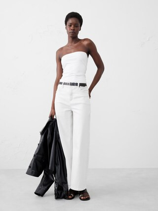 Strapless Soft Stretch Top | Banana Republic Factory